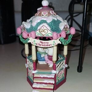 1995 Carlton Cards Lights & Motion "DANCING TIL DAYLIGHT" Carousel ornament